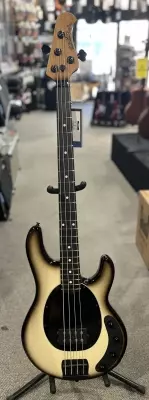 Store Special Product - Ernie Ball Music Man - StingRay4 Special 4 H Electric Bass with Case - Brulee